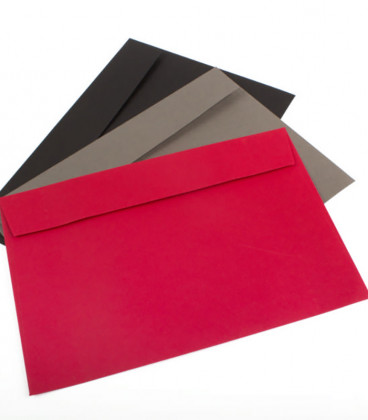 Sobres papel de colores
