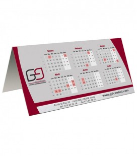 Calendari sobretaula PVC 400 micres